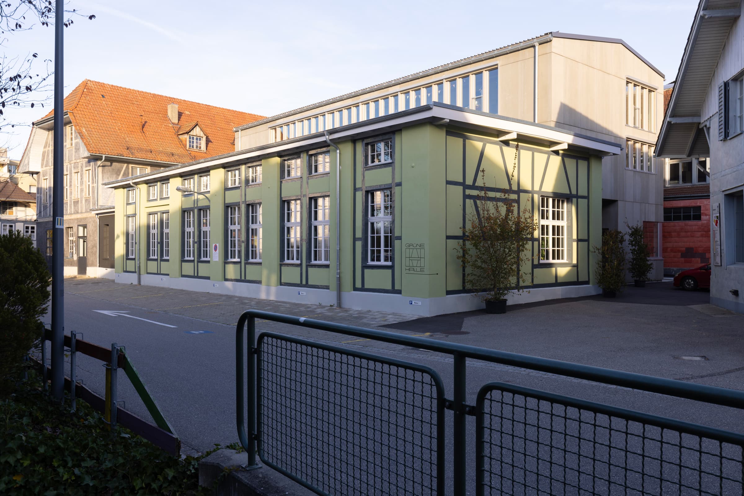 Sanierung und Erweiterung Grüne Halle in Langenthal